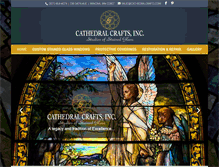 Tablet Screenshot of cathedralcrafts.com